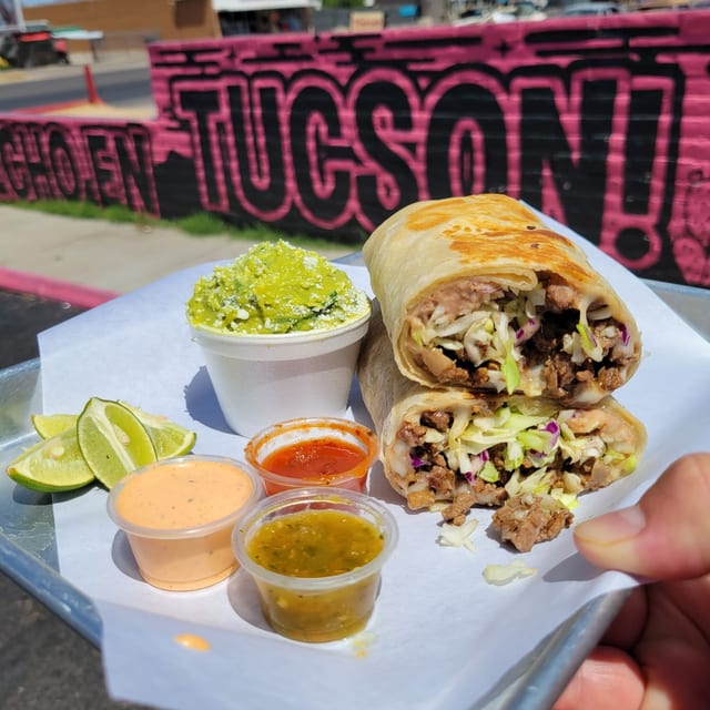 Carne Asada Burrito.