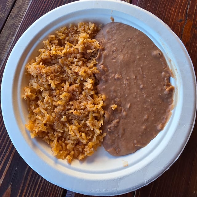Spanish Rice & Beans.