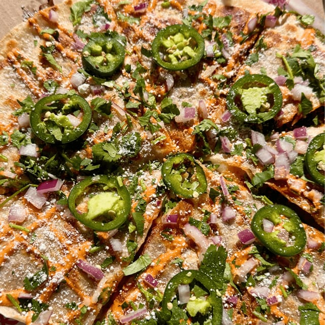 Pizzadilla (Birria).