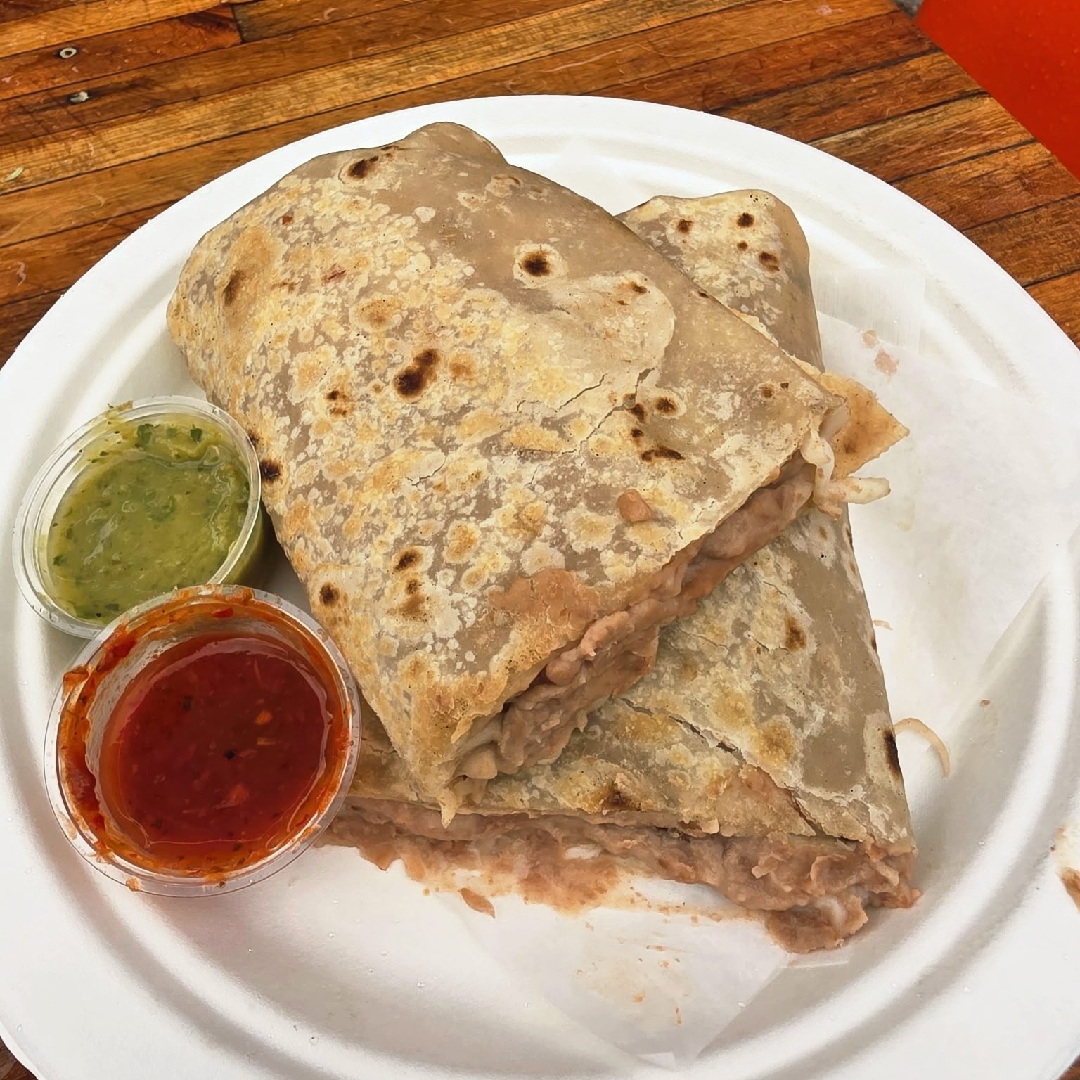 Bean Burrito.